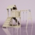 Rebo Spielturm mit Wellenrutsche und Kinder-Schaukel | Outdoor Klettergerüst Garten mit Plattform | Kletterseil und Kletterleiter | Stabile Konstruktion, Weiches Gefühl in den Seilen - 5