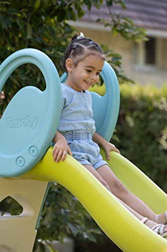 Smoby 2 in 1 Rutsche – Gleitet von 1,70 und 3,60 m – Spiel im Freien für Kinder – ab 2 Jahren – 820200 2-in-1 Wellenrutsche Super Megagliss, grün - 7