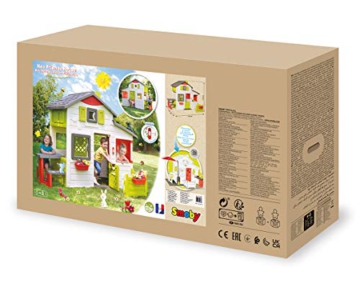 Smoby 810203 - Neo Friends Haus - Spielhaus für Kinder für drinnen und draußen, erweiterbar durch Zubehör, Gartenhaus für Jungen und Mädchen ab 3 Jahren - 6