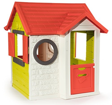 Smoby 810402 Mein Haus, Spielhaus, Kinderspielhaus für Kinder ab 2 Jahren, 120 x 115 x 135 cm - 2