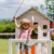 Smoby 810800 – Stelzenhaus - Spielhaus mit Rutsche, XL Spiel-Villa auf Stelzen, mit Fenstern, Tür, Veranda, Leiter, für Jungen und Mädchen ab 2 Jahren - 13