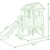 Smoby 810800 – Stelzenhaus - Spielhaus mit Rutsche, XL Spiel-Villa auf Stelzen, mit Fenstern, Tür, Veranda, Leiter, für Jungen und Mädchen ab 2 Jahren - 16