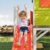 Smoby 810800 – Stelzenhaus - Spielhaus mit Rutsche, XL Spiel-Villa auf Stelzen, mit Fenstern, Tür, Veranda, Leiter, für Jungen und Mädchen ab 2 Jahren - 9