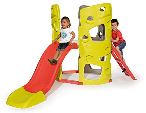 Smoby – Abenteuer-Kletterturm mit Rutsche – Spielturm für Kinder, mit Kletterwänden und Wasserrutsche, für Indoor und Outdoor, für Kinder ab 2 Jahren - 2