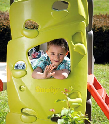 Smoby – Abenteuer-Kletterturm mit Rutsche – Spielturm für Kinder, mit Kletterwänden und Wasserrutsche, für Indoor und Outdoor, für Kinder ab 2 Jahren - 8