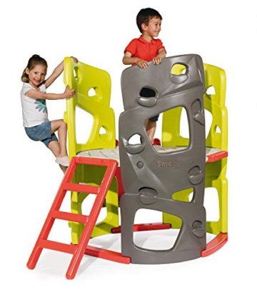 Smoby – Abenteuer-Kletterturm mit Rutsche – Spielturm für Kinder, mit Kletterwänden und Wasserrutsche, für Indoor und Outdoor, für Kinder ab 2 Jahren - 10