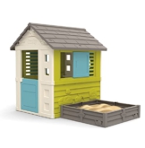 Smoby House Square + Sandbox oder Gemüse Patch - Bache De Hintergrund geliefert - 174x110x127 cm - 1