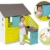 Smoby – Pretty Haus - Spielhaus für Kinder für drinnen und draußen, mit Küche und Küchenspielzeug (17 teilig), Gartenhaus für Jungen und Mädchen ab 2 Jahren - 2