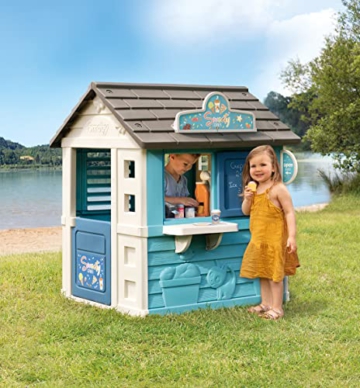 Smoby - Spielhaus Sweety Corner - Kinderspielhaus für drinnen und draußen, mit Verkaufstheke und viel Zubehör, ab 2 Jahren - 4