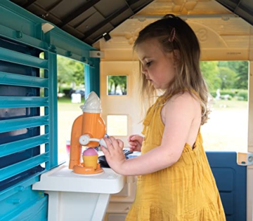 Smoby - Spielhaus Sweety Corner - Kinderspielhaus für drinnen und draußen, mit Verkaufstheke und viel Zubehör, ab 2 Jahren - 5