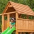Spielturm FORTRESS Kletterturm mit 2,9 m Rutsche Sandkasten Kletterwand und vielen Klettermöglichkeiten - 4