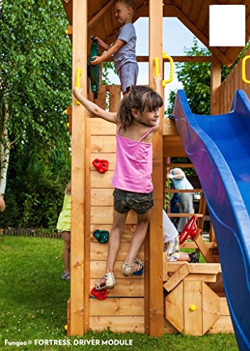 Spielturm FORTRESS-SPIDER-Podest 125/145cm, 2,90 m Rutsche und Schaukel - 6