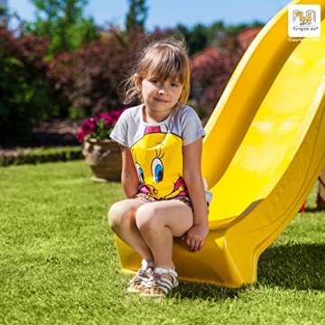 Spielturm GIANT Kletterturm mit 2,9 m Rutsche Sandkasten Kletterwand und vielen Klettermöglichkeiten - 5