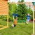 Spielturm PARADISE MOVE Kletterturm Rutsche Sandkasten Kletterwand Schaukel - 8