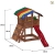 Spielturm SHIP Kletterturm 2,9 m Rutsche Sandkasten Kletterwand und Zubehör - 2