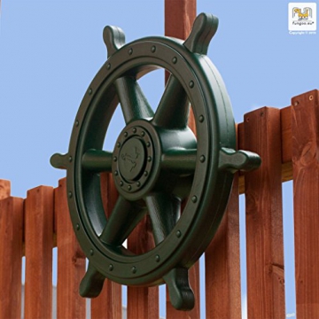 Spielturm SHIP Kletterturm 2,9 m Rutsche Sandkasten Kletterwand und Zubehör - 4