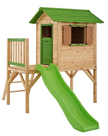 Trigano Kinder Stelzenhaus aus Holz Milap - 1