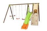 Trigano Schaukel Appolo mit Rutsche und Kletterwand - 1