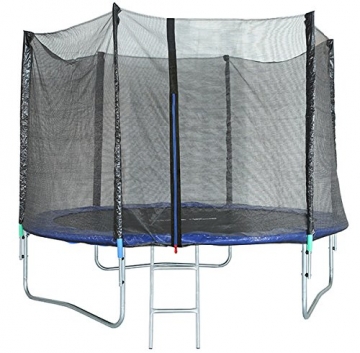 Trigano Trampolin 244 cm mit Sicherheitsnetz und Leiter, J-JOU076 - 1