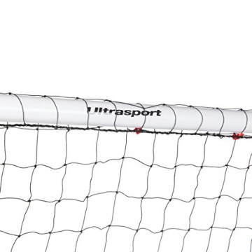 Ultrasport Fußballtor, Stecksystem, aus wetterfestem Kunststoff, 180 x 120 x 90 cm - 