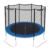 Ultrasport Garden Trampoline Jumper, Trampolin-Komplettset mit Sprungtuch, Sicherheitsnetz, gepolsterten Netzpfosten und Randabdeckung, Sprungturm - ø 305 cm, max. Belastbarkeit 160 Kg, Blau - 1