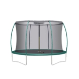 Ultrasport Garten Trampolin XL, 244 cm Durchmesser, belastbar bis 100 kg, großes Outdoor Trampolin mit viel Platz und vielen Sicherheitsmerkmalen, Trampolin Komplettset, Grün - 1
