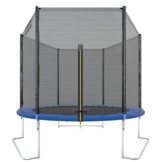 Ultrasport Gartentrampolin Jumper, Trampolin Komplettset inklusive Sprungmatte, Sicherheitsnetz, gepolsterten Netzpfosten und Randabdeckung, Ø 251 cm - 1