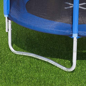 Ultrasport Uni-Jump Gartentrampolin, Intertek GS geprüft, Kinder Trampolin, Trampolin-Komplettset inkl. Sprungmatte, Sicherheitsnetz, gepolsterten Netzpfosten & Randabdeckung 183cm - 3