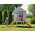 Wendi Toys Kinderspielhaus Kinderhaus Kinder-Gartenhaus Biber Spielturm inkl. Veranda & Rutsche - 3