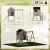 Wendi Toys Kinderspielhaus Zebra Spielturm inkl. Veranda und Schaukelgerüst - 8