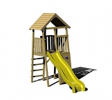 Wendi Toys Kinderspielturm Falke inkl. Rutsche - 1