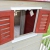 Wendi Toys M12 Summer Villa House WE-732| Rot Kinder Spiel Haus mit voller Tür, Fenster, Jalousien, Veranda, Spielzeug Regal, Fensterläden| Holz Garten Spielhaus - 6