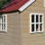 Wendi Toys M13 Nordic Villa House WE-731 | Geschlossenes Spielhaus mit voller Tür, Fenster, Plexiglasfenster, Spielzeugablage, Giebelfenster - 4