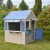 Wendi Toys M17 Maritime House | Kinder HolzSpielhaus | Blau Holz Garten Haus | Holzhäuser für draußen - 4