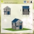 Wendi Toys M17 Maritime House | Kinder HolzSpielhaus | Blau Holz Garten Haus | Holzhäuser für draußen - 8