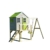 Wendi Toys M23L My Lodge | Kinder Spielhaus aus Holz für den Außenbereich mit einsitzigen Schaukeln, Veranda, Gartenhaus für 3-7 Jahre - 1