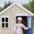 Wendi Toys M25B Gartenhaus Holz | Kinderhaus Outdoor | Blau Spielhaus für Jungen und Mädchen 3-7 Jahre | Spielturm mit Veranda | Kinder Holzhaus 130 x 170 x 212 cm - 5
