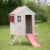 Wendi Toys M26R Kinder Gartenhaus | Spielturm mit Rutsche un Veranda 60 cm | Outdoor Kinder Spielhaus 260 x 170 x 212 cm Rot | Kinderhaus Spielhaus für draussen - 5