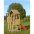 Wendi Toys Spielturm Hase Stelzenhaus Kletterturm inkl. Rutsche & Kletterwand - 2