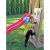 Wendi Toys Spielturm Salamander Stelzenhaus Kletterturm inkl. Rutsche & Kletterwand - 2