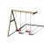 Wendi Toys Spielturm Salamander Stelzenhaus Kletterturm inkl. Rutsche & Kletterwand - 6