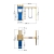 WICKEY Spielburg KnightFlyer Spielturm Kletterturm mit Schaukel, Rutsche, Sandkasten und Kletterleiter - 