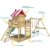 WICKEY Spielturm Klettergerüst Smart Candy mit Schaukel & türkiser Rutsche, Baumhaus mit Sandkasten, Kletterleiter & Spiel-Zubehör - 2