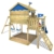 WICKEY Spielturm Klettergerüst Smart Coast mit Schaukel & grüner Rutsche, Stelzenhaus mit Sandkasten, Kletterleiter & Spiel-Zubehör - 6