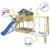 WICKEY Spielturm Klettergerüst Smart Coast mit Schaukel & grüner Rutsche, Stelzenhaus mit Sandkasten, Kletterleiter & Spiel-Zubehör - 2