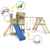 WICKEY Spielturm Klettergerüst Smart Port mit Schaukel & blauer Rutsche, Kletterturm mit Sandkasten, Leiter & Spiel-Zubehör - 2