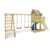 WICKEY Spielturm Klettergerüst Smart Port mit Schaukel & blauer Rutsche, Kletterturm mit Sandkasten, Leiter & Spiel-Zubehör - 5