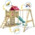 WICKEY Spielturm Klettergerüst VanillaFlyer mit Schaukel & türkiser Rutsche, Kletterturm mit Sandkasten, Leiter & Spiel-Zubehör - 3