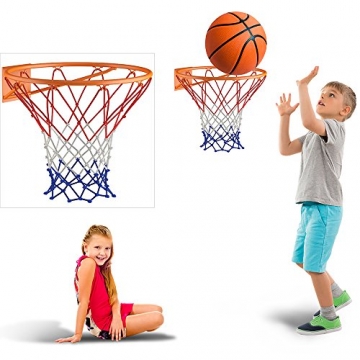 XL-Baumhaus COLINO von Oskar Spielturm mit Schaukelanbau, XXL- Rutsche, Basketballkorb, Sandkasten, Balkon und Kletterrampe auf 1,50 Meter Podesthöhe (2017) (blau) (Blau) - 3