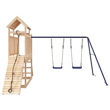 Yolola Spielturm Outdoor Gartenspiele Für Kinder Type-23 Spielturm Mit Rutsche Und Schaukel,Kinderrutsche Outdoor,Kindergartenschaukeln Empfohlenes Benutzeralter: 3-8 Jahre - 4